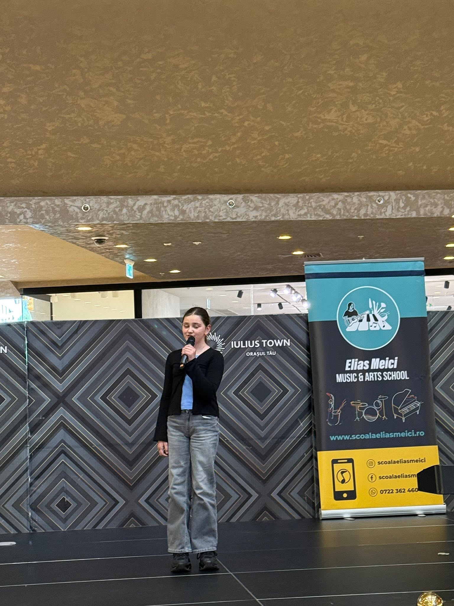 Moment din cadrul Recitalului la Festivalul Artei Florale