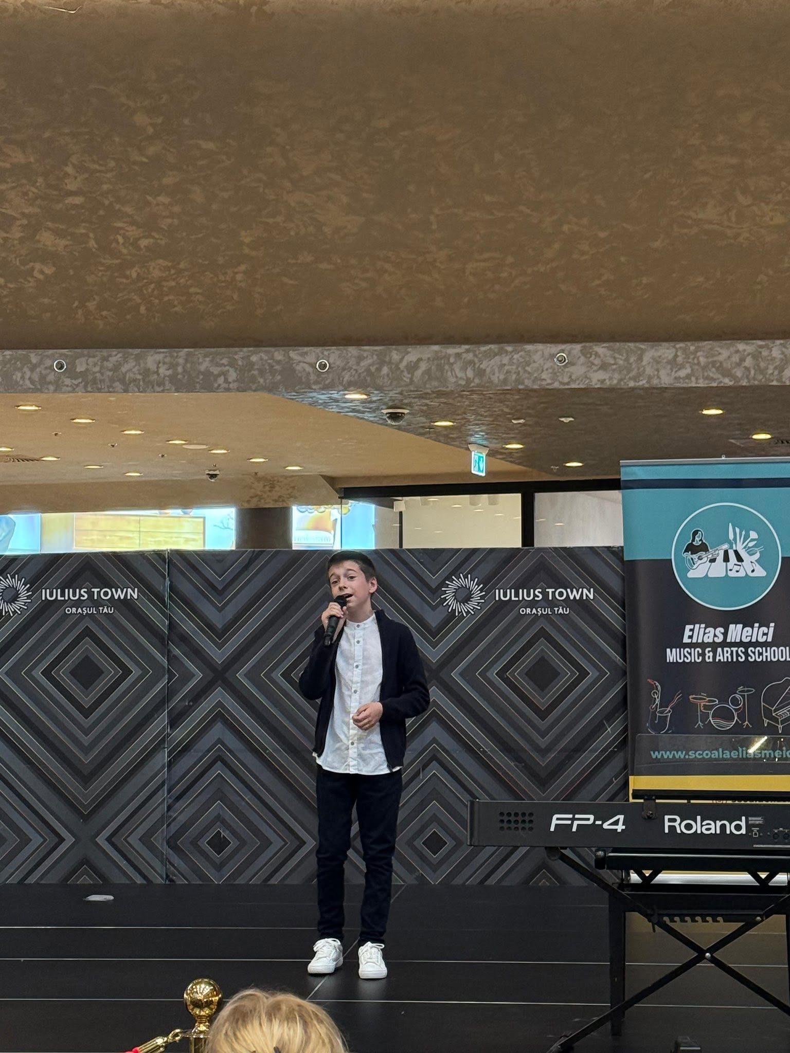 Moment din cadrul Recitalului la Festivalul Artei Florale
